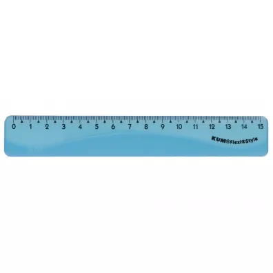 Kum Linijka Flexi Style TB 15cm mix