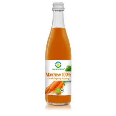 Bio Food Sok z marchwi 100% t�oczony 500 ml Bio