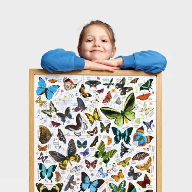 Puzzle Puzzlove CzuCzu 200 el. Motyle Bright Junior Media