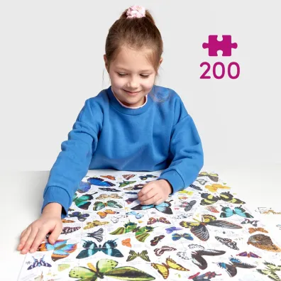 Puzzle Puzzlove CzuCzu 200 el. Motyle Bright Junior Media