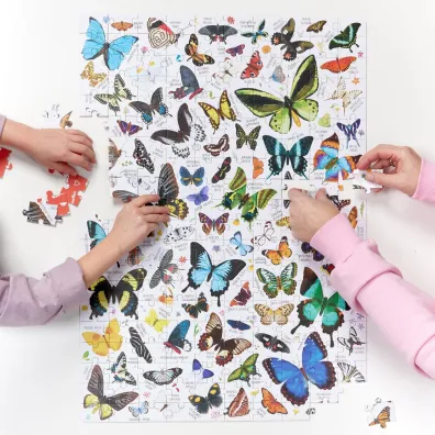Puzzle Puzzlove CzuCzu 200 el. Motyle Bright Junior Media