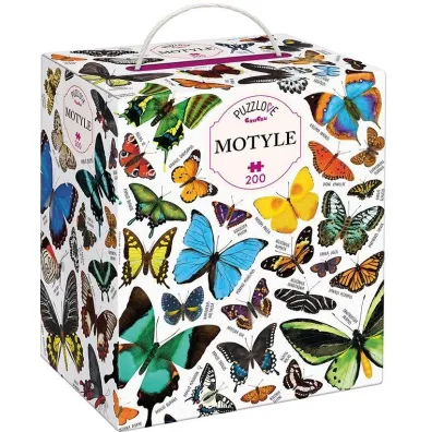 Puzzle Puzzlove CzuCzu 200 el. Motyle Bright Junior Media