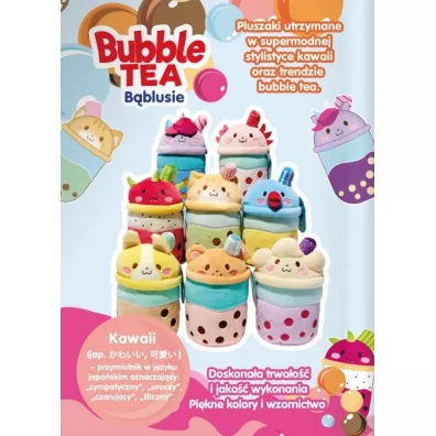 Bubble Tea B�blusie 21cm Truskawkowy Stworek Epee