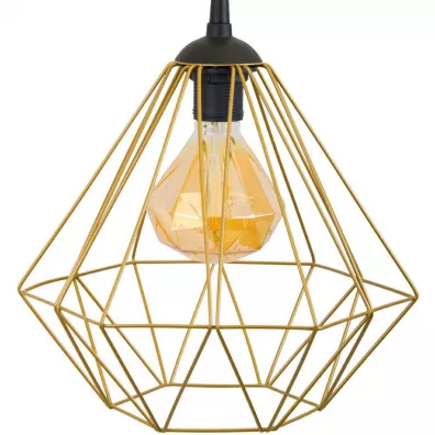 HowHomely Lampa geometryczna Diamond 25 cm