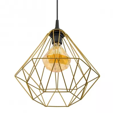HowHomely Lampa geometryczna Diamond 25 cm