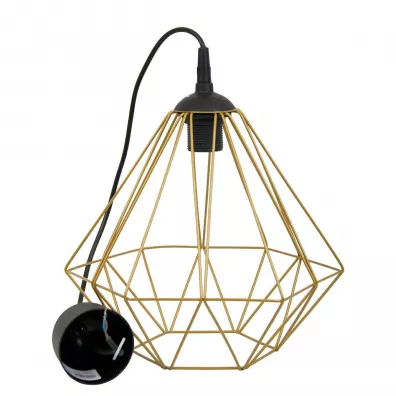 HowHomely Lampa geometryczna Diamond 25 cm