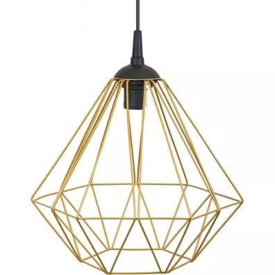 HowHomely Lampa geometryczna Diamond 25 cm