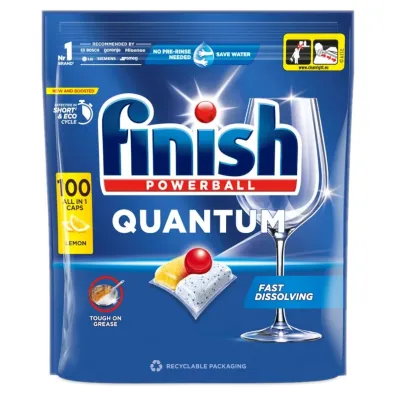 Finish Quantum Kapsu�ki do zmywarki Lemon All in 1 100 kaps.