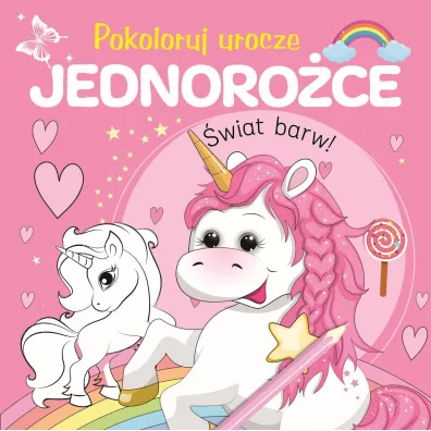 Pokoloruj urocze jednoro�ce