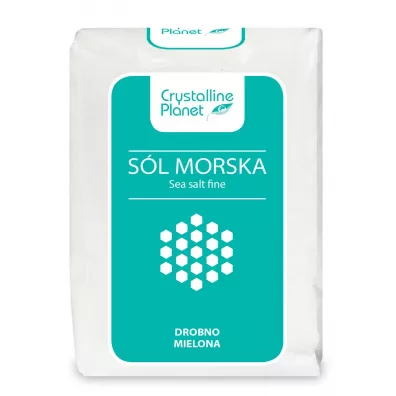 Crystalline Planet S�l morska drobno mielona 600 g
