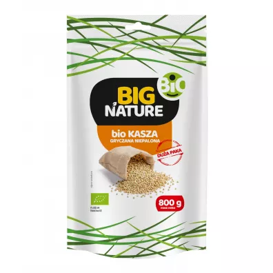 Big Nature Kasza gryczana niepalona bio 800g Dua Paka 800 g Bio