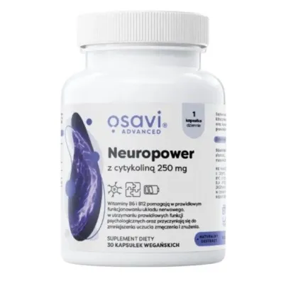 Osavi Neuropower z cytykolin� 250 mg Suplement diety 60 kaps.