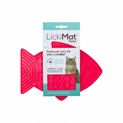 Innovative Pet Products Mata Lickimat Felix dla kot�w r�owa