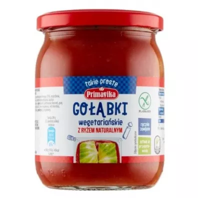 Primavika Go��bki wegetaria�skie z ry�em naturalnym bezglutenowe 480 g