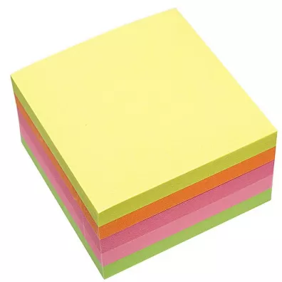 D.rect Bloczek samoprzylepny Neon 75x75 mm