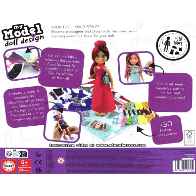 Lalka ubieranka Glam Chic 112364 Educa