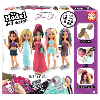 Lalka ubieranka Glam Chic 112364 Educa