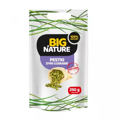 Big Nature Pestki dyni uskane 250 g