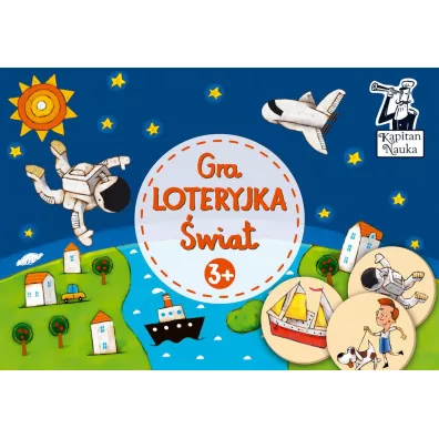 Kapitan Nauka. Gra Loteryjka. �wiat. 3+ Edgard