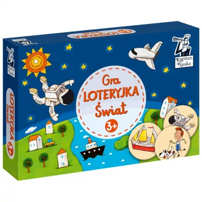 Kapitan Nauka. Gra Loteryjka. �wiat. 3+ Edgard