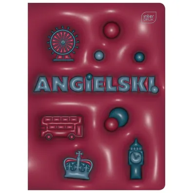 Interdruk Zeszyt A5 Hybrid - Angielski z pigu�k� wiedzy kratka 60 kartek