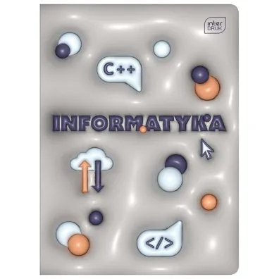 Interdruk Zeszyt A5 Hybrid Informatyka + pigu�ka wiedzy kratka 60 kartek