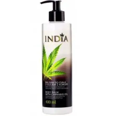 India Cosmetics Balsam Do Cia�a Z Olejem Z Konopi 400 ml