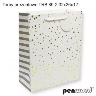 Penword Torebka prezentowa mix 32x26x12cm