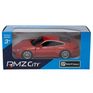 RMZ Porsche 911 Carrera S  2012  - Czerwony  Posiada nap�d pull-back Daffi