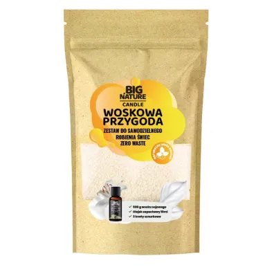Big Nature Woskowa Przygoda Zestaw do samodzielnego robienia �wiec Wellness&Spa 500 g