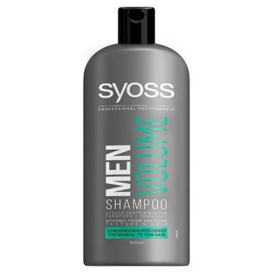 Syoss Men Volume Shampoo szampon nadający objętość do włosów normalnych i cienkich 500 ml