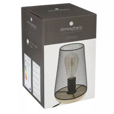 Atmosphera Lampka nocna Zely druciana 23 cm