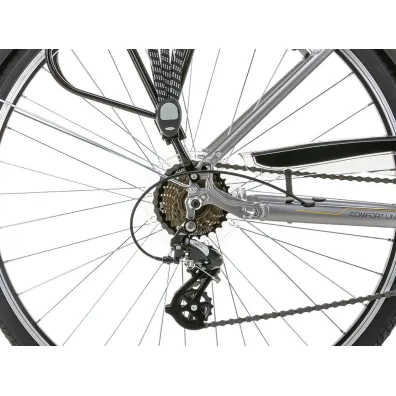 Romet Rower trekkingowy WAGANT 2023 srebrno-��ty 19 M