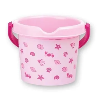 Wiaderko do piasku Sea Shell r�owe Androni Giocattoli