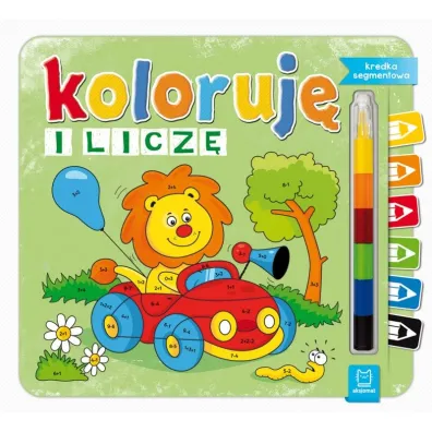 Koloruj� i licz�. Kredka segmentowa