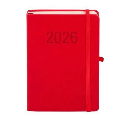 Antra Kalendarz 2026 Memofix A5 DNS czerwony