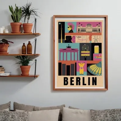 Puzzle 1000 el. Compact Berlin Clementoni