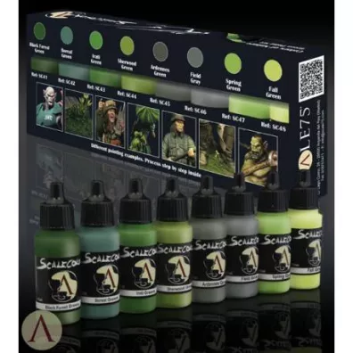 Scale 75 Colors of Nature Paint Set 8x17ml