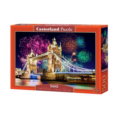 Puzzle 500 el. Tower Bridge Londyn Anglia Castorland
