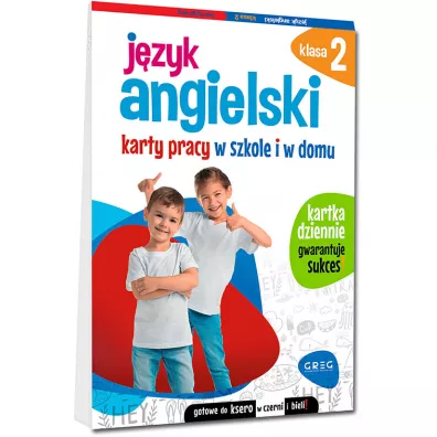 Jzyk angielski. Karty pracy w szkole i w domu. Klasa 2