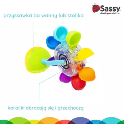 Sassy Wiruj�cy wodospad, zabawka do wody, 12 m+