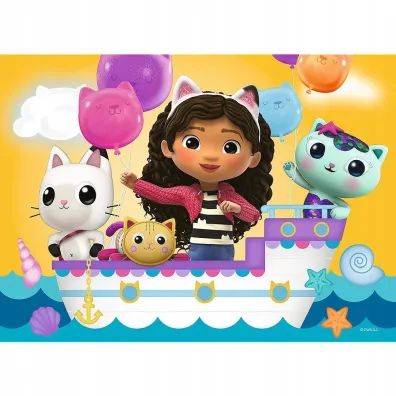 Puzzle 20 el. miniMAXI Kolorowy dzie� Gabby 4 TREFL