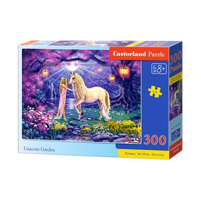 Puzzle 300 el. Unicorn Garden Castorland