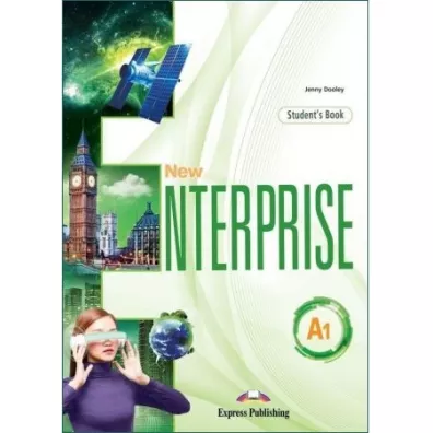 New Enterprise A1. Podr�cznik papierowy + DigiBook (kod) (edycja mi�dzynarodowa) - Jenny Dooley