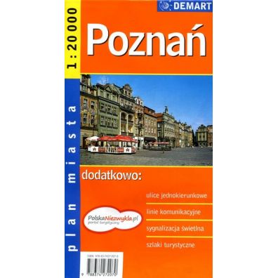 Poznań Plan Miasta + Polska Niezwykła Przewodnik Dla Każdego