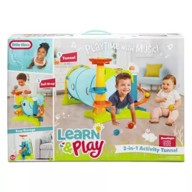Tunel 2w1 Activity Tunnel 658365 Little Tikes