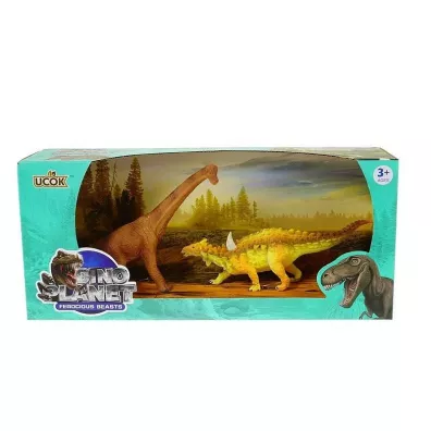 Zestaw 3 dinozaur�w 22cm