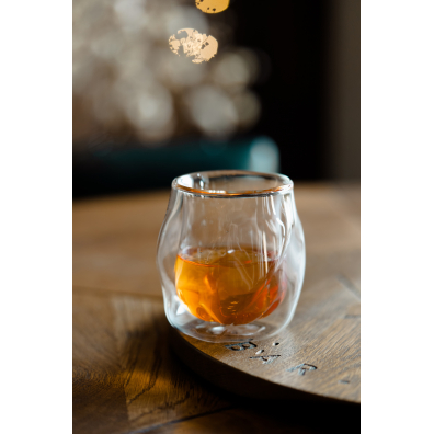 Vialli Design Szklanka do whisky z podwjn ciank Enzo 8487 320 ml
