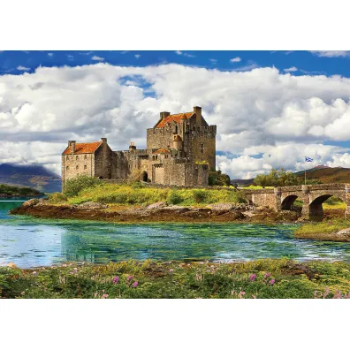 Puzzle 1000 el. Eilean Donan Castle. Scotland Eurographics