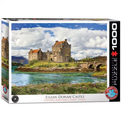 Puzzle 1000 el. Eilean Donan Castle. Scotland Eurographics